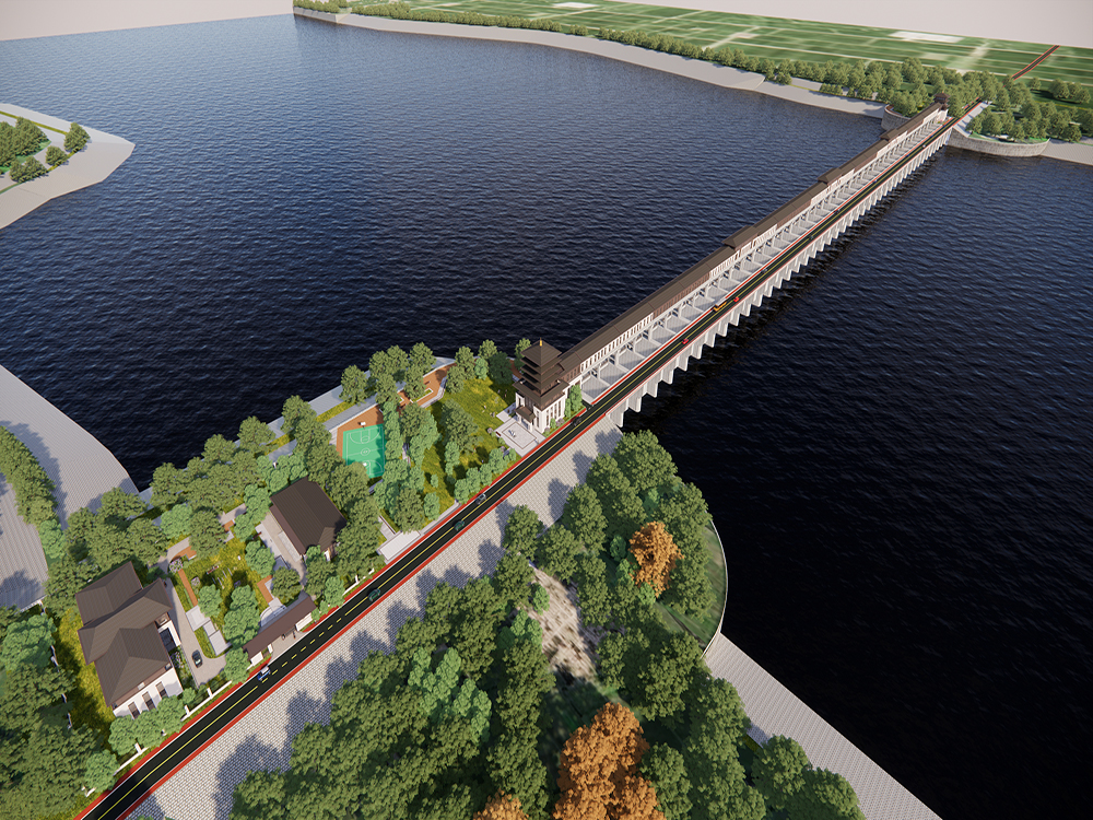 磚舍攔河閘：擋水高度高達(dá)12.9米，國內(nèi)罕見