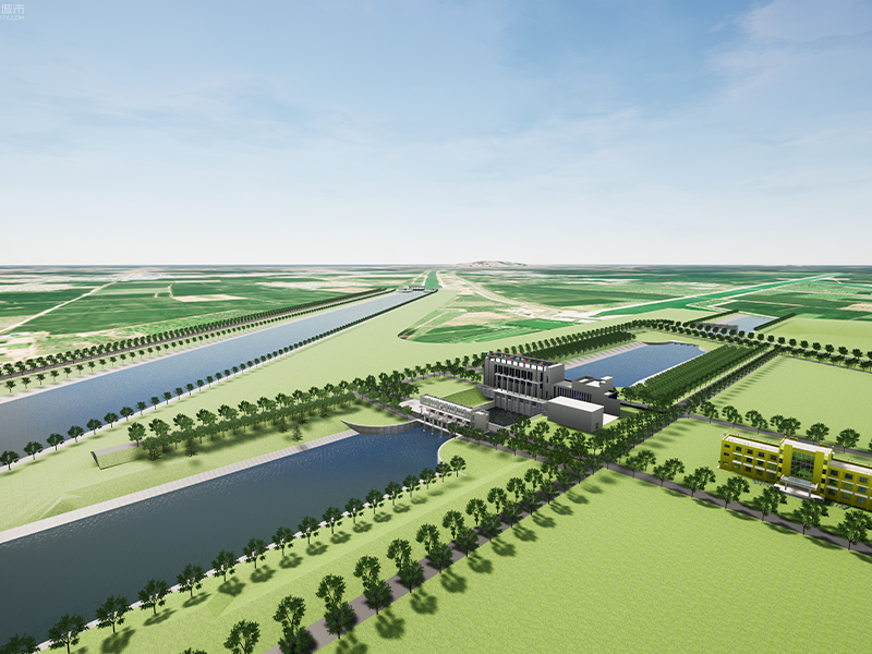 數(shù)字孿生南水北調鄧樓泵站建設2-圍繞鄧樓泵站“調度”與“運行維護”兩個核心業(yè)務，搭建智能應用平臺